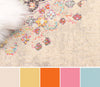 Lea Ivory Rug 5'0" x 8'0" | Tapis Traditionnel Lea 5'0" x 8'0" en Ivoire