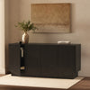 Ardea Contemporary 60" Sideboard in Black Buffet | Buffet contemporain Ardea 60" en noir