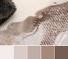 Bloom Tan Rug 5'0" x 8'0" | Tapis Contemporain/Moderne Bloom 5'0" x 8'0" en Brun clair
