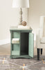 Parnell Chairside Table - Teal|Table de fauteuil Parnell - bleu sarcelle