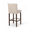 Bruce 30.5" Counter Height Bar Stools Set Of 2 With Metal Legs And Fabric Upholstery - Beige | Ensemble De 2 Tabourets De Bar Bruce De 30,5 Po – Hauteur Comptoir – Pattes En Metal Et Tissu Rembourre - Beige