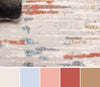 Juniper Ivory Rug 5'0" x 8'0" | Tapis Contemporain/Moderne Juniper 5'0" x 8'0" en Ivoire