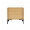 Amara Modern 20" Nightstand in Light Oak (1-Drawer) | Table de nuit moderne Amara 20" en chene clair (1 tiroir)