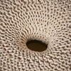 Murphy Upholstered Pouf,100% Cotton - Beige | Pouf Rembourré Murphy, 100 % Coton - Beige