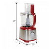 Kenmore 11-Cup Food Processor Red - KKFP11CR|Robot culinaire Kenmore de 11 tasses, rouge - KKFP11CR