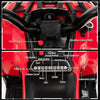 Costway 12v Kids Ride On Atv Electric 4-wheeler Quad 2 Speeds W/ Mp3 & Headlights Red