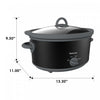 Kenmore Slow Cooker, 5 qt (4.7L), Easy to Use, Dial Control | Mijoteuse Kenmore de 5 qt, facile a utilise, controle a cadran