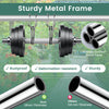 Costway Lawn Leveling Rake 36" X 10" Heavy Duty Level Lawn Tool For Garden Backyard/lawn Silver