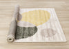 Marley Green Yellow Taupe Geometric Area Rug - 7'10" x 10'6"|Carpette Marley verte, jaune et taupe à motif géométrique - 7 pi 10 po x 10 pi 6 po
