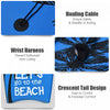Goplus 41'' Super Lightweight Bodyboard Surfing W/leash Eps Core Boarding Ixpe Blue