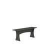 Coney Mid-Century Modern 3-Piece Dining Set in Charcoal Gray | Ensemble de salle a manger Coney style milieu du siecle, 3 pieces, gris charbon