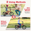 Costway 18" Kids Bike For 4-8 Years Old Boys & Girls With Adjustable Seat Handbrake Reflectors Red