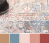 Leila Ivory Rug 5'0" x 8'0" | Tapis Traditionnel Leila 5'0" x 8'0" en Ivoire