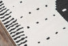 Lyra Contemporary 5'3" x 7'2" Area Rug in Ivory Indoor Area Rug | Tapis Contemporain Lyra 5'3" x 7'2" en Ivoire