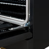 Forno Antico 36" Dual Fuel Gas Range, Black, 4.5 cu.ft. - FFSGS6113-36BLK | Cuisiniere a double combustible Antico 36 po , noire, 4,5 pi³ - FFSGS6113-36BLK