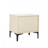 Amara Modern 20" Nightstand in Cream and Light Oak (1-Drawer) - Set of 2 | Table de nuit moderne Amara 20" en creme et chene clair (1 tiroir) - Lot de 2