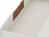 Rockefeller Mid-Century Modern 35" Dresser in Off White (3-Drawer) - Set of 2 | Commode Rockefeller Mid-Century Modern 89 cm en blanc casse (3 tiroirs) - Lot de 2