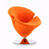 Tulip Modern 1-Piece Accent Chair in Green, Orange, Red, White and Yellow | Fauteuil d’appoint moderne Tulip 1 piece en vert, orange, rouge, blanc et jaune