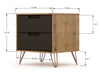 Rockefeller Mid-Century Modern 2-Piece Dresser Set in Gray | Ensemble de commode 2 pieces Rockefeller style milieu du siecle en gris