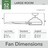Mosley Ceiling Fan - Bronze | Ventilateur de plafond Mosley - Bronze