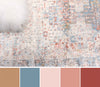 Leila Ivory Rug 2'8" x 8'2" | Tapis de Couloir Traditionnel Leila 2'8" x 8'2" en Ivoire