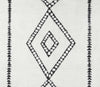 Zelda Contemporary 7'6" x 9'6" Area Rug in Ivory Indoor Area Rug | Tapis Contemporain Zelda 7'6" x 9'6" en Ivoire
