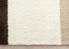 Fairmont Brown Beige White Checkered Rug, 6'7" x 9'6" Indoor Area Rug | Tapis Fairmont a carreaux brun beige blanc, 6'7'' x 9'6''