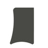 Coney Mid-Century Modern 28" Nightstand in Charcoal Gray (3-Drawer) - Set of 2 | Table de nuit Coney style milieu du siecle 71 cm en gris charbon (3 tiroirs) – Lot de 2