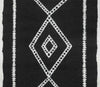 Zelda Contemporary 9'10" x 12'10" Area Rug in Black Indoor Area  Rug | Tapis Contemporain Zelda 9'10" x 12'10" en Noir