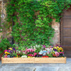 Costway Wooden Vegetable Raised Garden Bed Backyard Patio Grow Flowers Planter