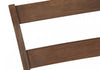 Dining Chair Set of 2 Kitchen Dining Room Brown Fabric Walnut Wood Legs Transitional|Ensemble de 2 chaises de salle à manger de style transitionnel avec tissu brun et pattes en bois noyer pour la cuisine et la salle à manger