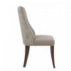 Connie Modern 6-Piece Dining Chair Set in Taupe | Ensemble de 6 chaises de salle a manger Connie Modern en taupe