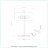 Fazer Black Table Lamp|Lampe de table Fazer noire