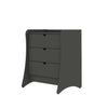 Coney Mid-Century Modern 2-Piece Dresser Set in Charcoal Gray | Ensemble de commode 2 pieces Coney style milieu du siecle en gris charbon