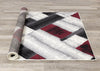 Florence Rectangles Area Rug - 4'7" x 6'7"|Carpette Florence à motifs de rectangles - 4 pi 7 po x 6 pi 7 po