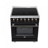 Forno Massimo 30 Inch Freestanding Electric Range, 5 radiant burners, 4.32 cu.ft., Black -FFSEL6020-30BLK | Cuisiniere electrique Massimo de 30 po, 5 foyers radiants, 4,32 pi³, noir - FFSEL6020-30BLK