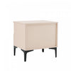Amara Modern 20" Nightstand in Pale Rose and White (1-Drawer) - Set of 2 | Table de nuit moderne Amara 20" en rose pale et blanc (1 tiroir) - Lot de 2