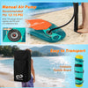 Goplus 11' Inflatable Stand Up Paddle Board For Adults With Kayak Seat Leash Hand Pump,turquoise