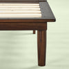 Bobbie Folding Wood Platform Bed - Queen Size | Bobbie lit plateforme pliant en bois - Grand
