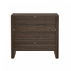 Linda Modern 24" Nightstand in Walnut Brown (2-Drawer) - Set of 2 | Table de nuit moderne Linda 24" en noyer brun (2 tiroirs) - Lot de 2
