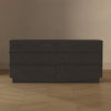 Ardea Contemporary 72" Dresser in Black (6-Drawer) | Commode contemporaine Ardea 72" en noir (6 tiroirs)