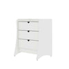 Coney Mid-Century Modern 2-Piece Dresser Set in White | Ensemble de commode 2 pieces Coney style milieu du siecle en blanc