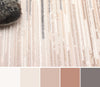 Nova Ivory Rug 5'0" x 8'0" | Tapis Contemporain/Moderne Nova 5'0" x 8'0" en Ivoire