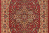 Elara Traditional 9'3" x 12'6" Area Rug in Red Indoor Area Rug | Tapis Traditionnel Elara 9'3" x 12'6" en Rouge