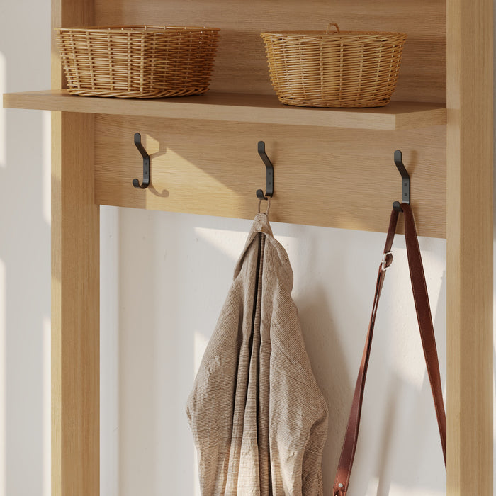 Porto Entryway Hall Tree Coat Rack