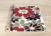 Florence Botanical Indoor Area Rug - 4'7" x 6'7"|Carpette Florence à motifs botaniques pour l’intérieur - 4 pi 7 po x 6 pi 7 po