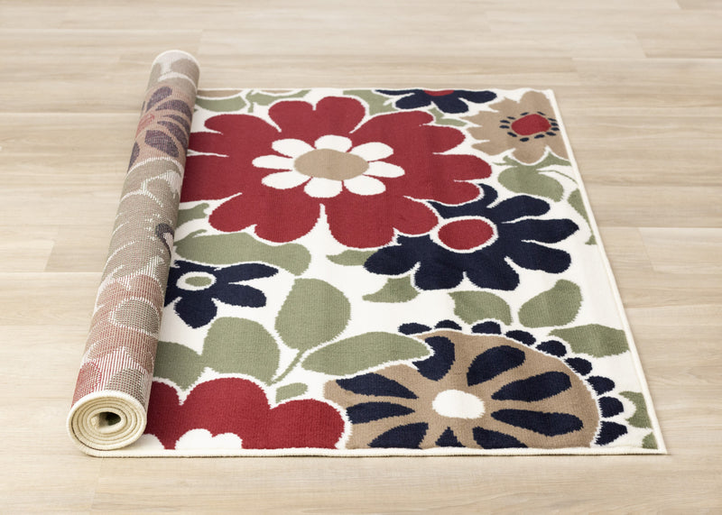 Florence Botanical Indoor Area Rug - 4'7\" x 6'7\"
