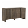 Novara Contemporary 60" Sideboard in Jacobean Walnut (4-Door) | Buffet contemporain Novara 60" en noyer Jacobean (4 portes)