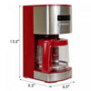 Kenmore 12-Cup Programmable Coffee Maker Red - KKCM12R|Cafetière programmable Kenmore de 12 tasses, rouge - KKCM12R