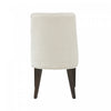 Beever Modern Wood Chenille Dining Chair in Cream - Set of 2 | Chaise de salle a manger moderne en bois et chenille Beever, creme - Lot de 2